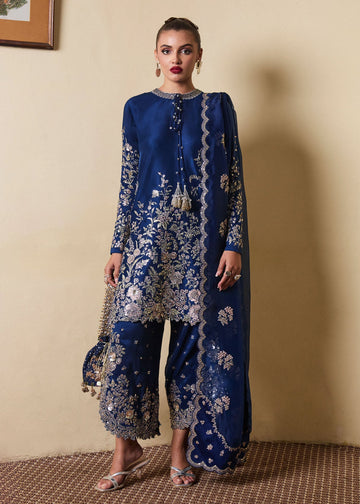 Hussain Rehar | SS Luxury Pret'25 | Twil - House Of Hania