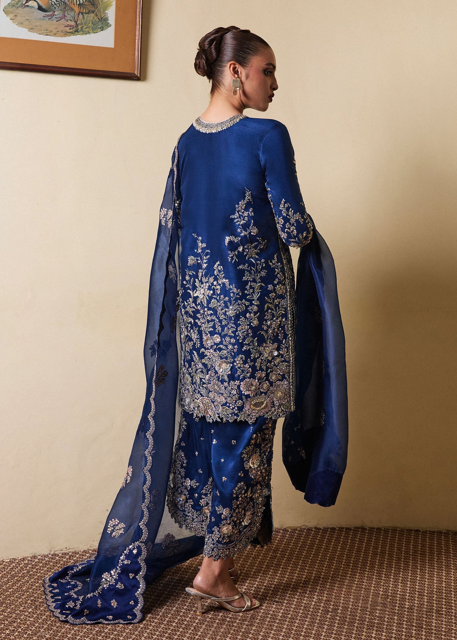 Hussain Rehar | SS Luxury Pret'25 | Twil - House Of Hania