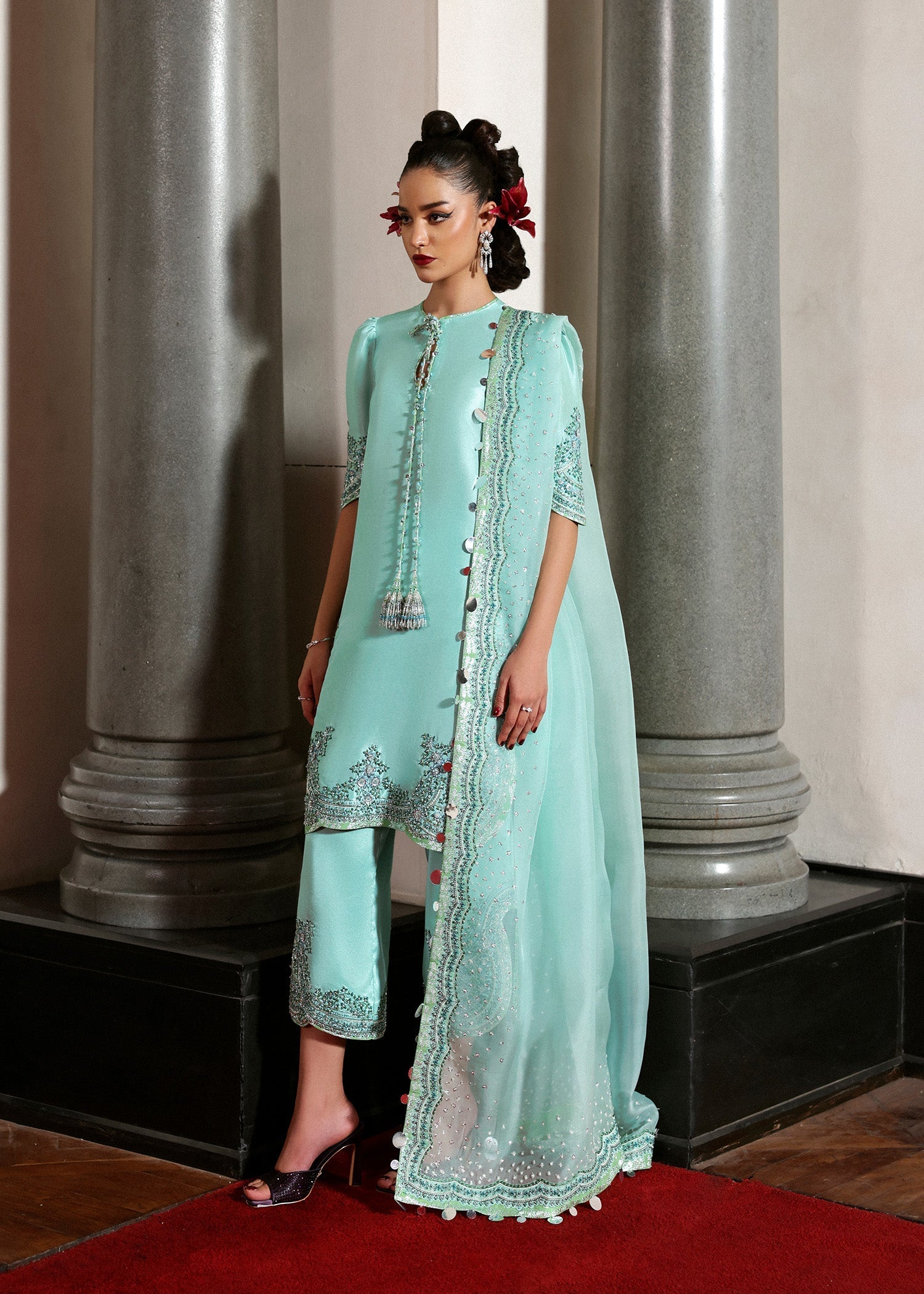 Hussain Rehar | The Scent Luxury Pret SS 25 | Mynt - House Of Hania