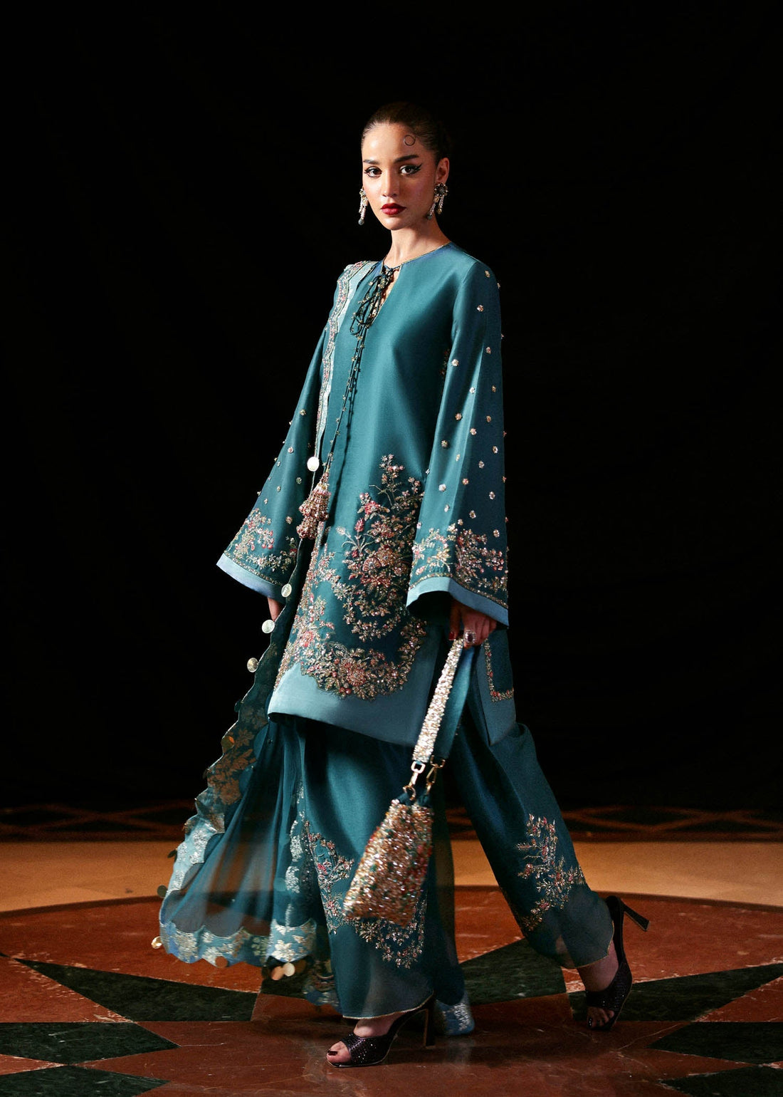 Hussain Rehar | The Scent Luxury Pret SS 25 | Verta - House Of Hania