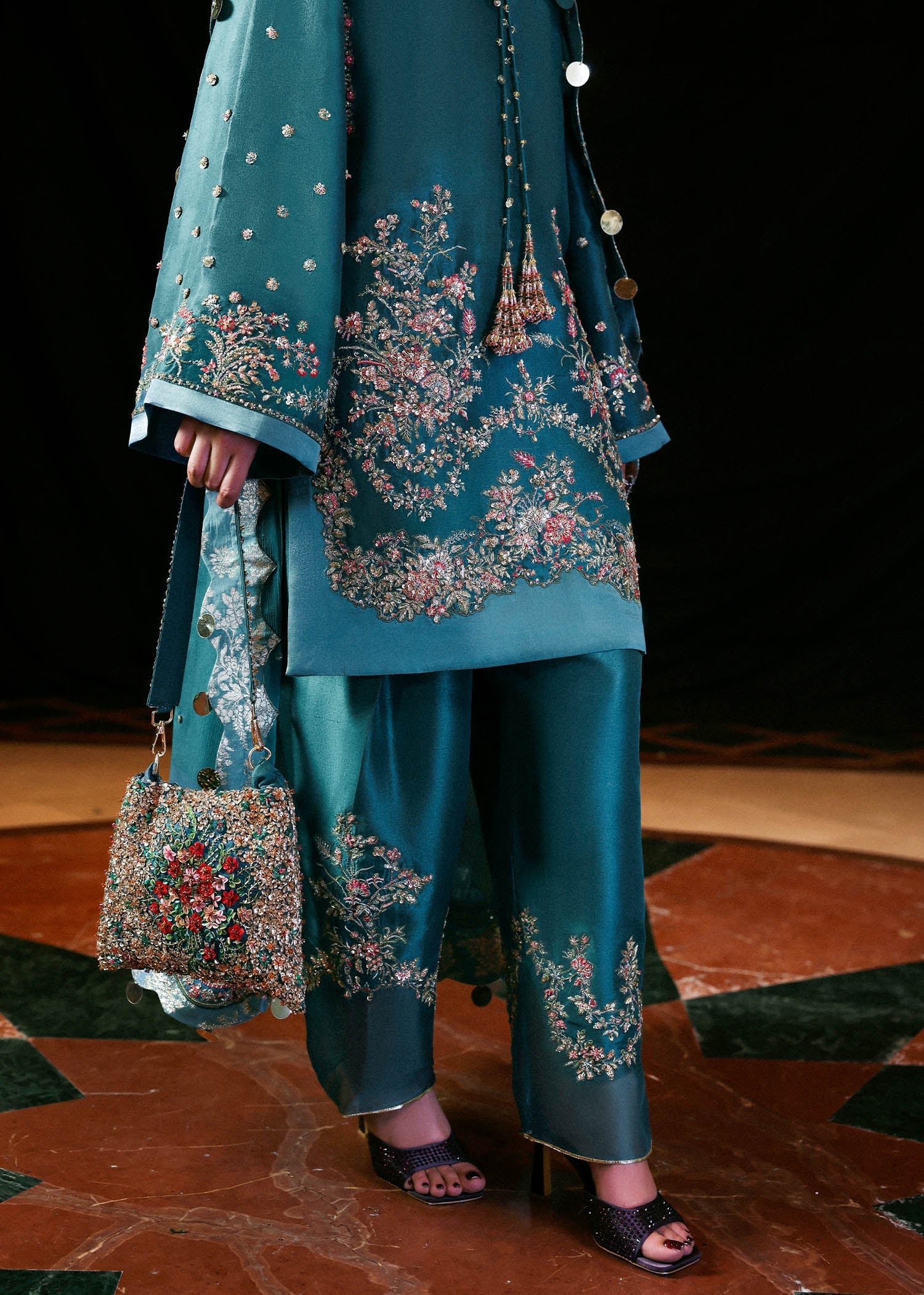 Hussain Rehar | The Scent Luxury Pret SS 25 | Verta - House Of Hania