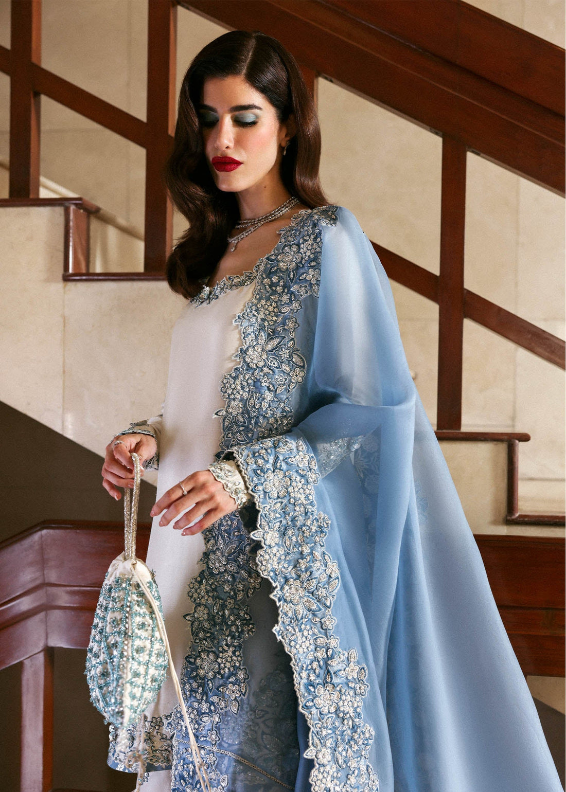 Hussain Rehar | The Scent Luxury Pret SS 25 | Virelle - House Of Hania