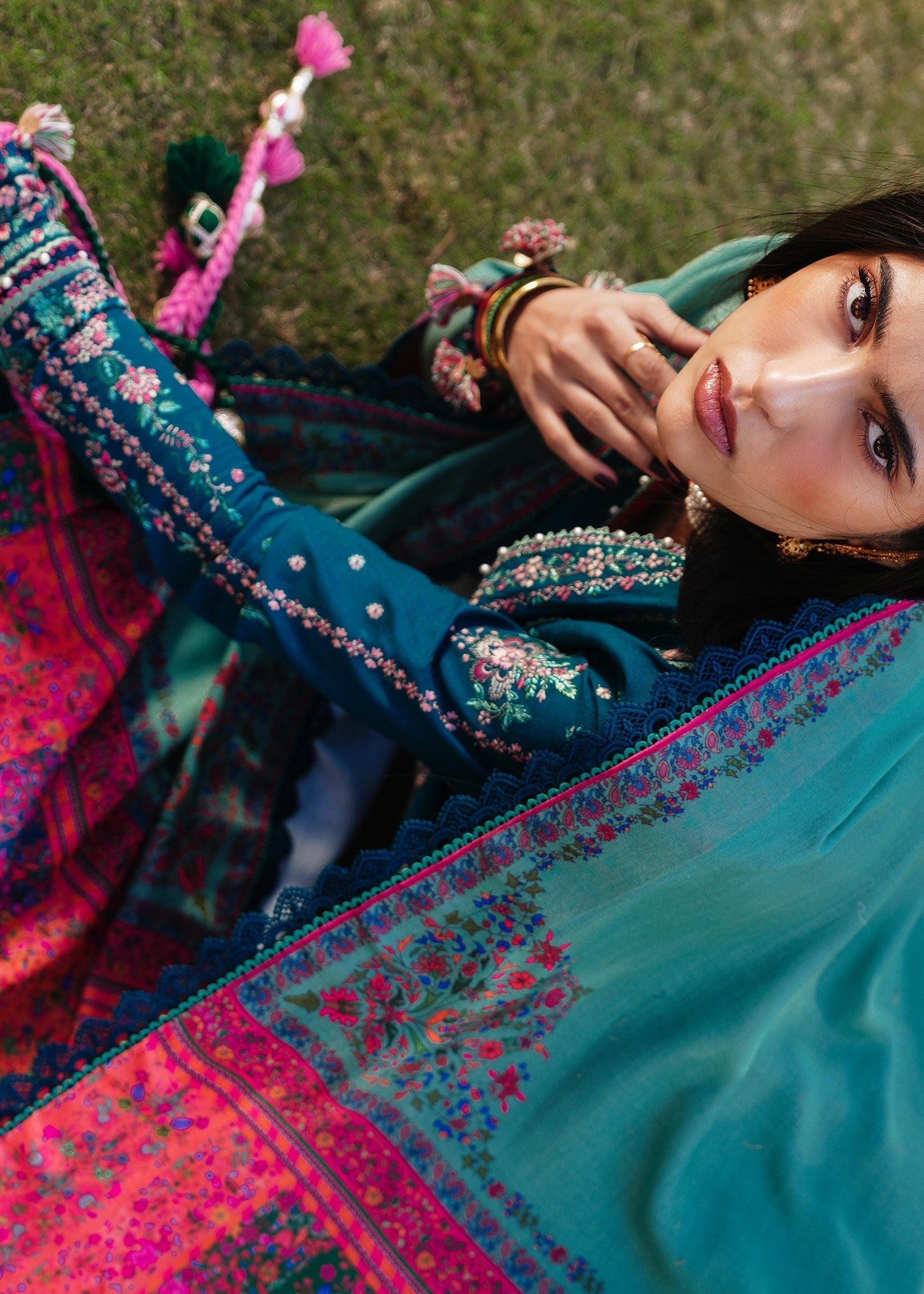 Hussain Rehar | Winter Shawl 24 | Jamil - House Of Hania
