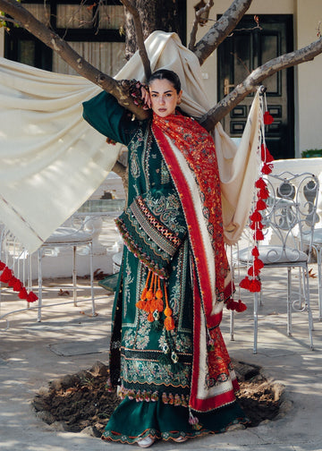 Hussain Rehar | Winter Shawl 24 | Masarrah - House Of Hania