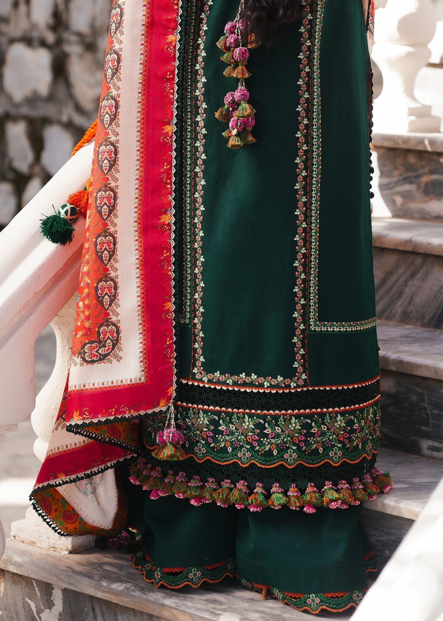 Hussain Rehar | Winter Shawl 24 | Masarrah - House Of Hania