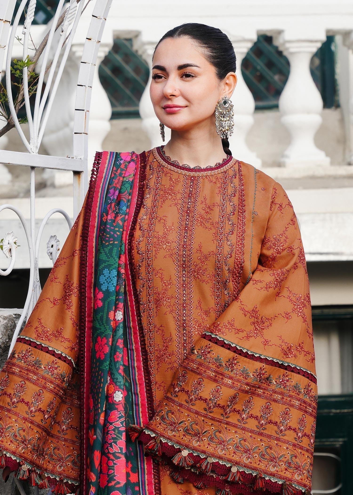 Hussain Rehar | Winter Shawl 24 | Tamar - House Of Hania