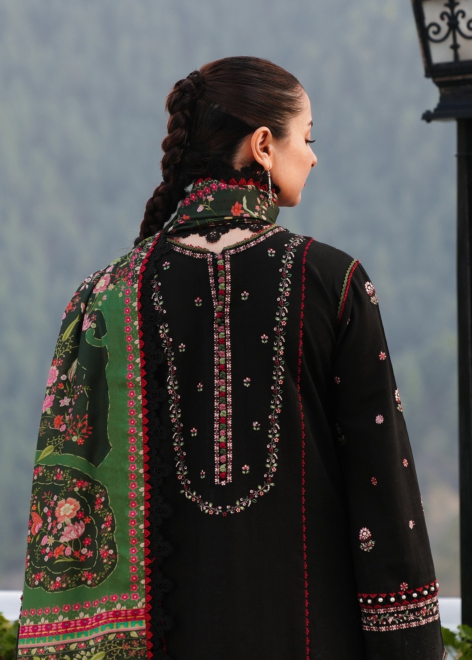 Hussain Rehar | Winter Shawl 24 | Zobia - House Of Hania