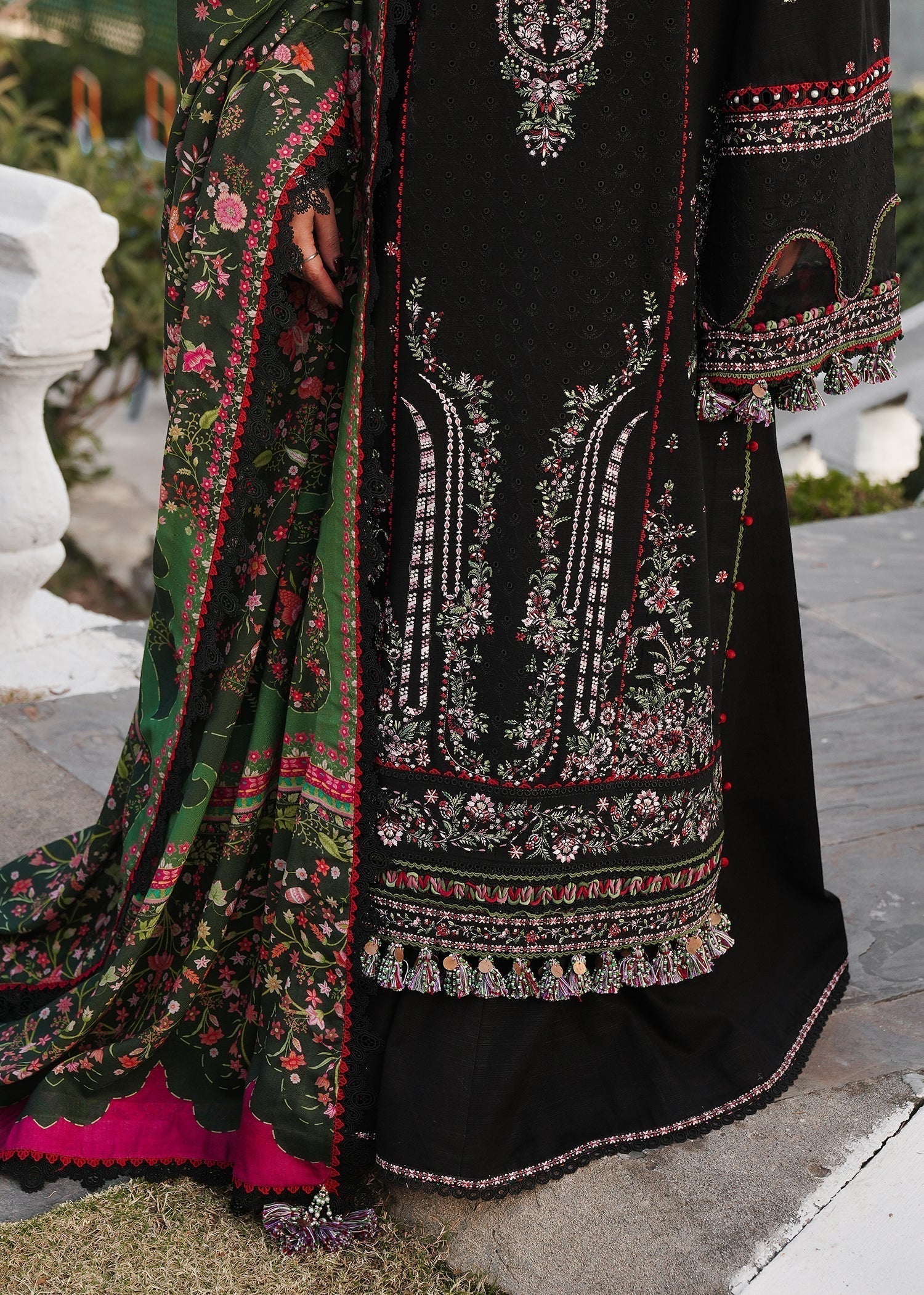 Hussain Rehar | Winter Shawl 24 | Zobia - House Of Hania