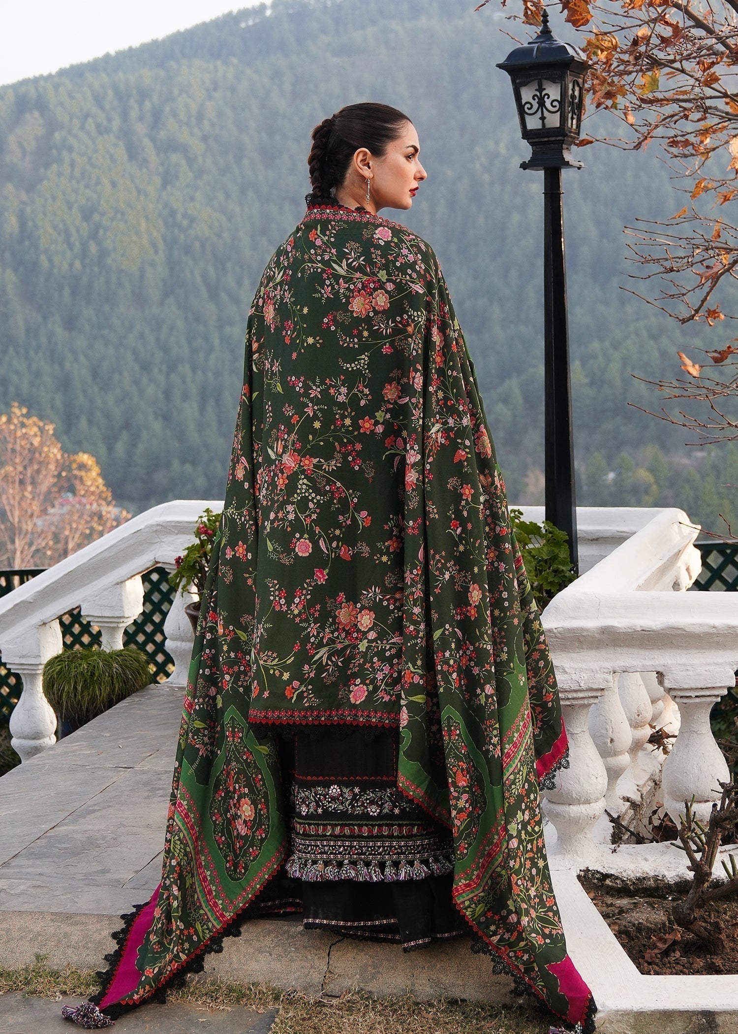 Hussain Rehar | Winter Shawl 24 | Zobia - House Of Hania