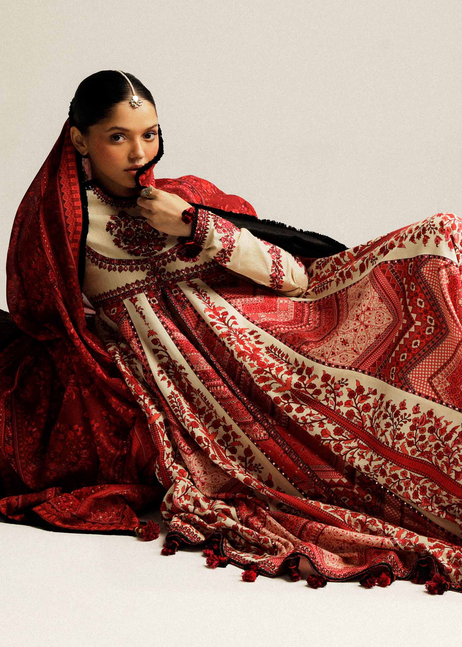 Hussain Rehar | Winter Shawl Khaddar 23 | Opaline - House Of Hania