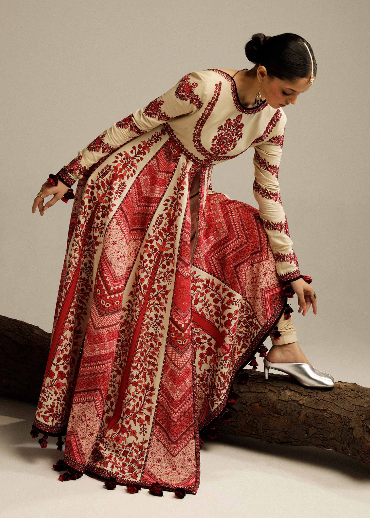Hussain Rehar | Winter Shawl Khaddar 23 | Opaline - House Of Hania