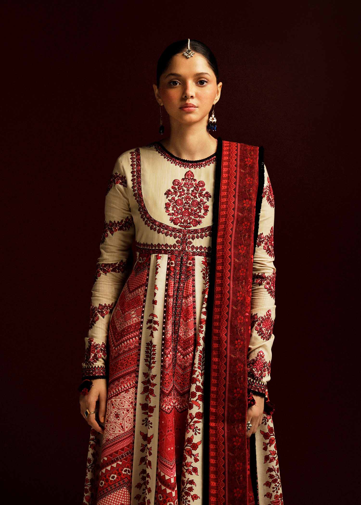 Hussain Rehar | Winter Shawl Khaddar 23 | Opaline - House Of Hania