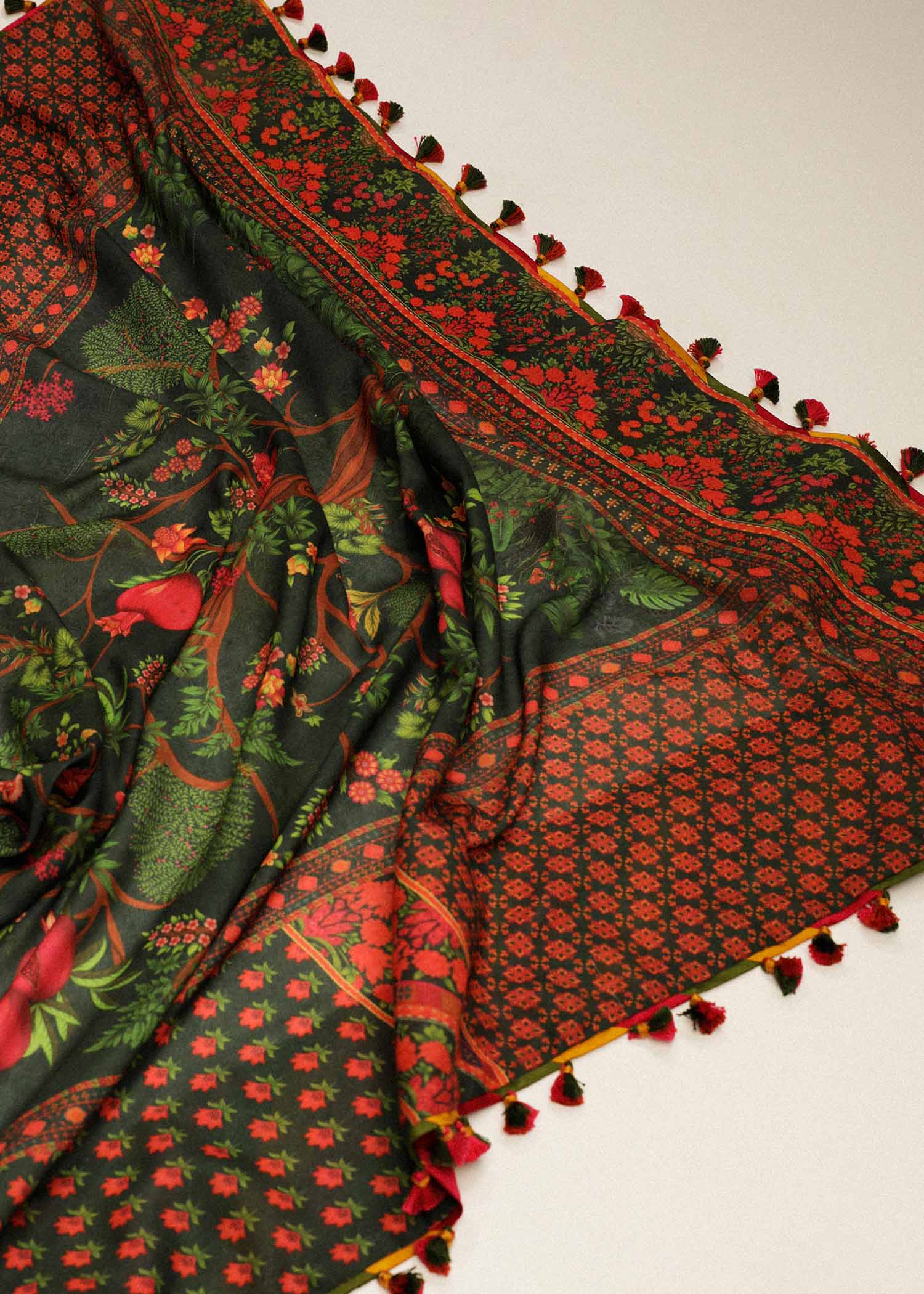 Hussain Rehar | Winter Shawl Khaddar 23 | Raat - House Of Hania