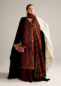 Hussain Rehar | Winter Shawl Khaddar 23 | Ruby - House Of Hania