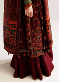 Hussain Rehar | Winter Shawl Khaddar 23 | Ruby - House Of Hania