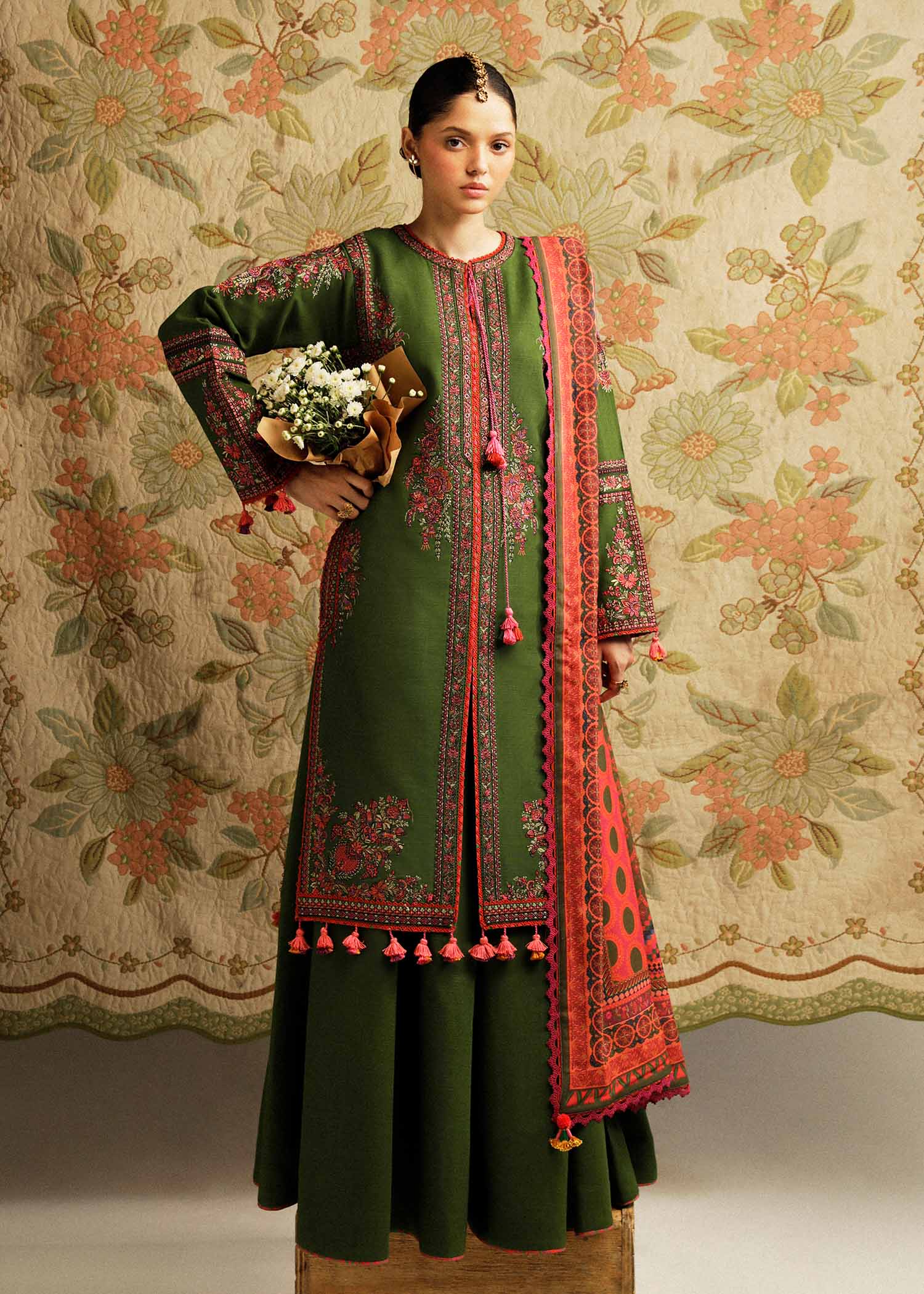 Hussain Rehar | Winter Shawl Khaddar 23 | Taal - House Of Hania