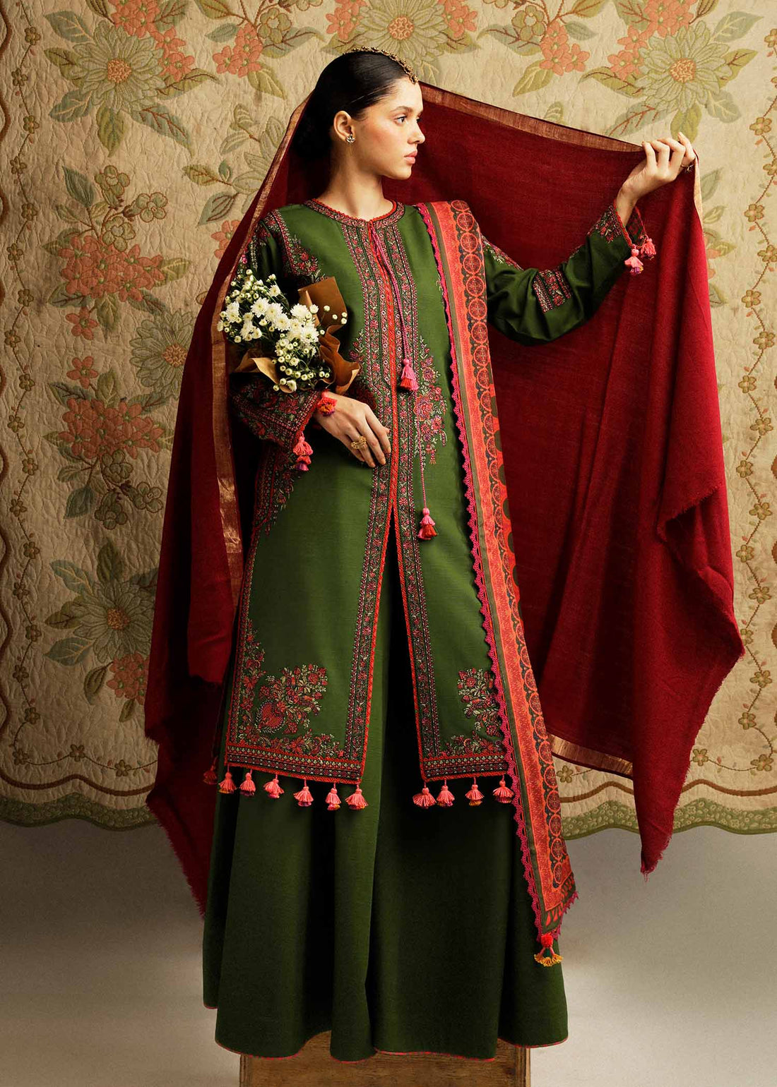 Hussain Rehar | Winter Shawl Khaddar 23 | Taal - House Of Hania