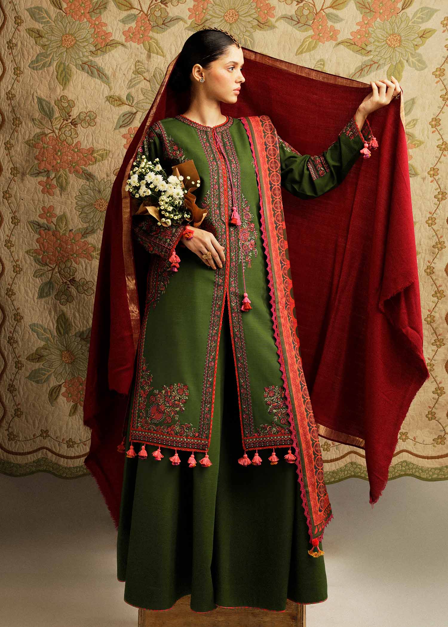 Hussain Rehar | Winter Shawl Khaddar 23 | Taal - House Of Hania