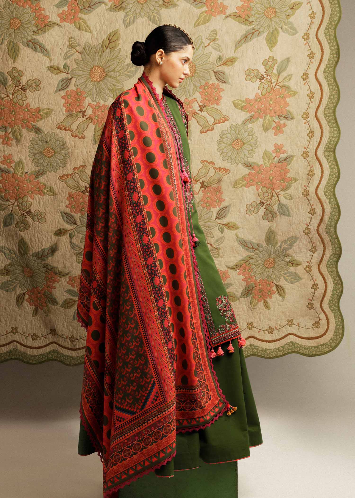 Hussain Rehar | Winter Shawl Khaddar 23 | Taal - House Of Hania