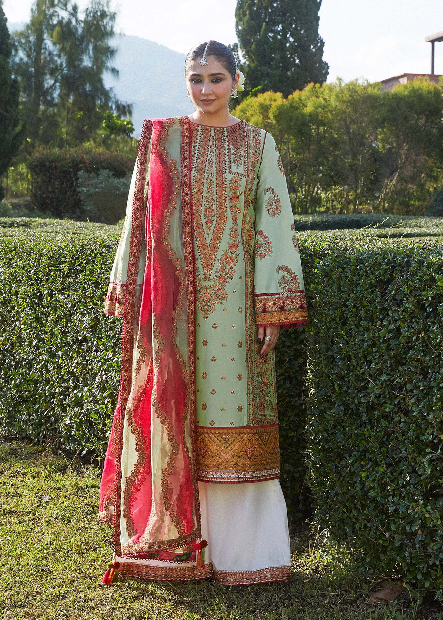 Hussain Rehar | Zaiba-Eid Lawn Collection24 | Gul Bahar - House Of Hania