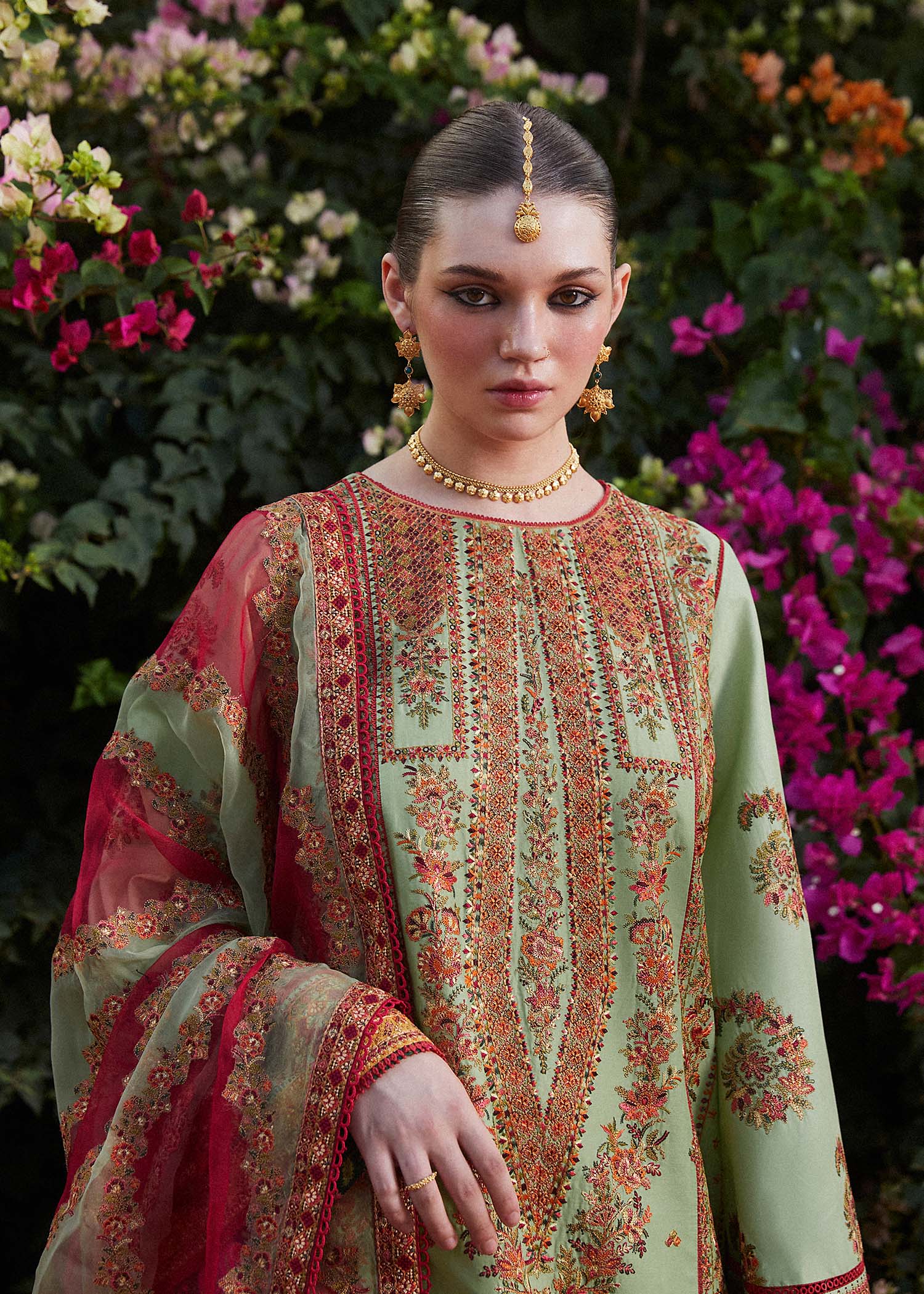 Hussain Rehar | Zaiba-Eid Lawn Collection24 | Gul Bahar - House Of Hania