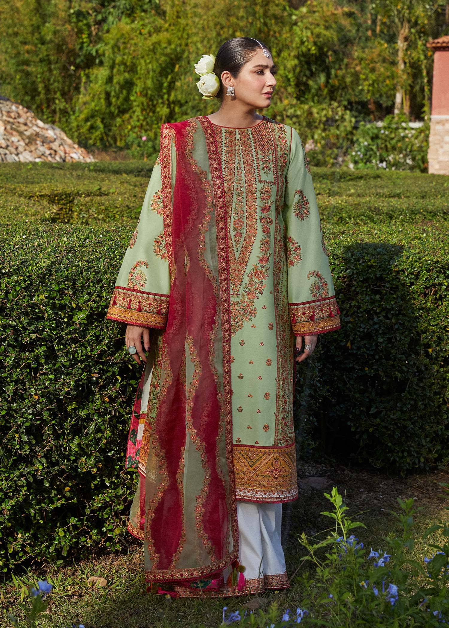 Hussain Rehar | Zaiba-Eid Lawn Collection24 | Gul Bahar - House Of Hania