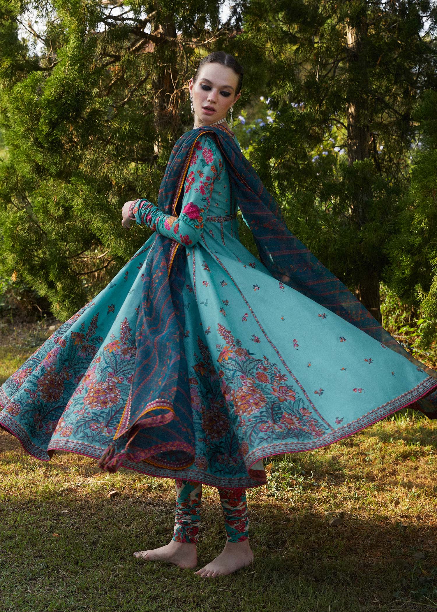 Hussain Rehar | Zaiba-Eid Lawn Collection24 | Jheel - House Of Hania