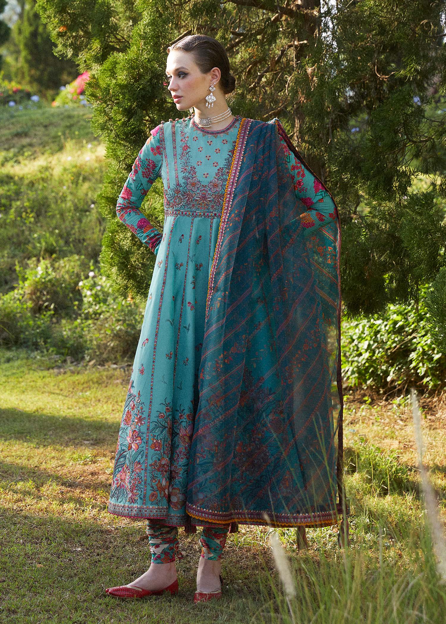 Hussain Rehar | Zaiba-Eid Lawn Collection24 | Jheel - House Of Hania