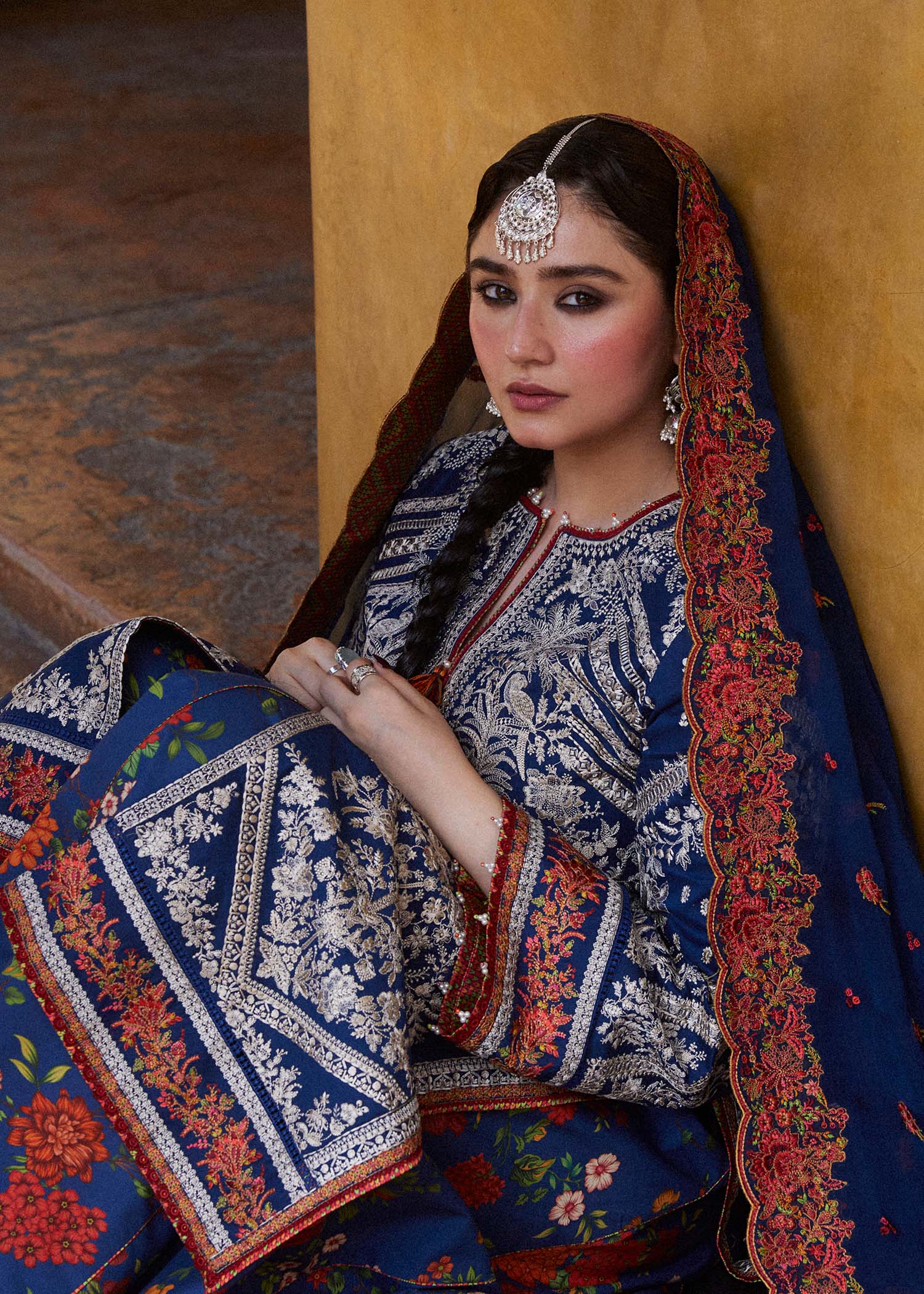 Hussain Rehar | Zaiba-Eid Lawn Collection24 | Neelofar - House Of Hania