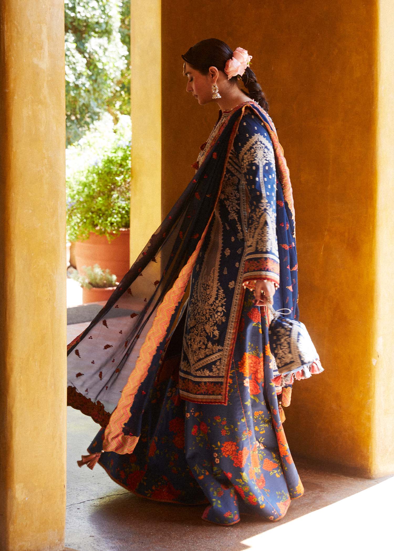 Hussain Rehar | Zaiba-Eid Lawn Collection24 | Neelofar - House Of Hania