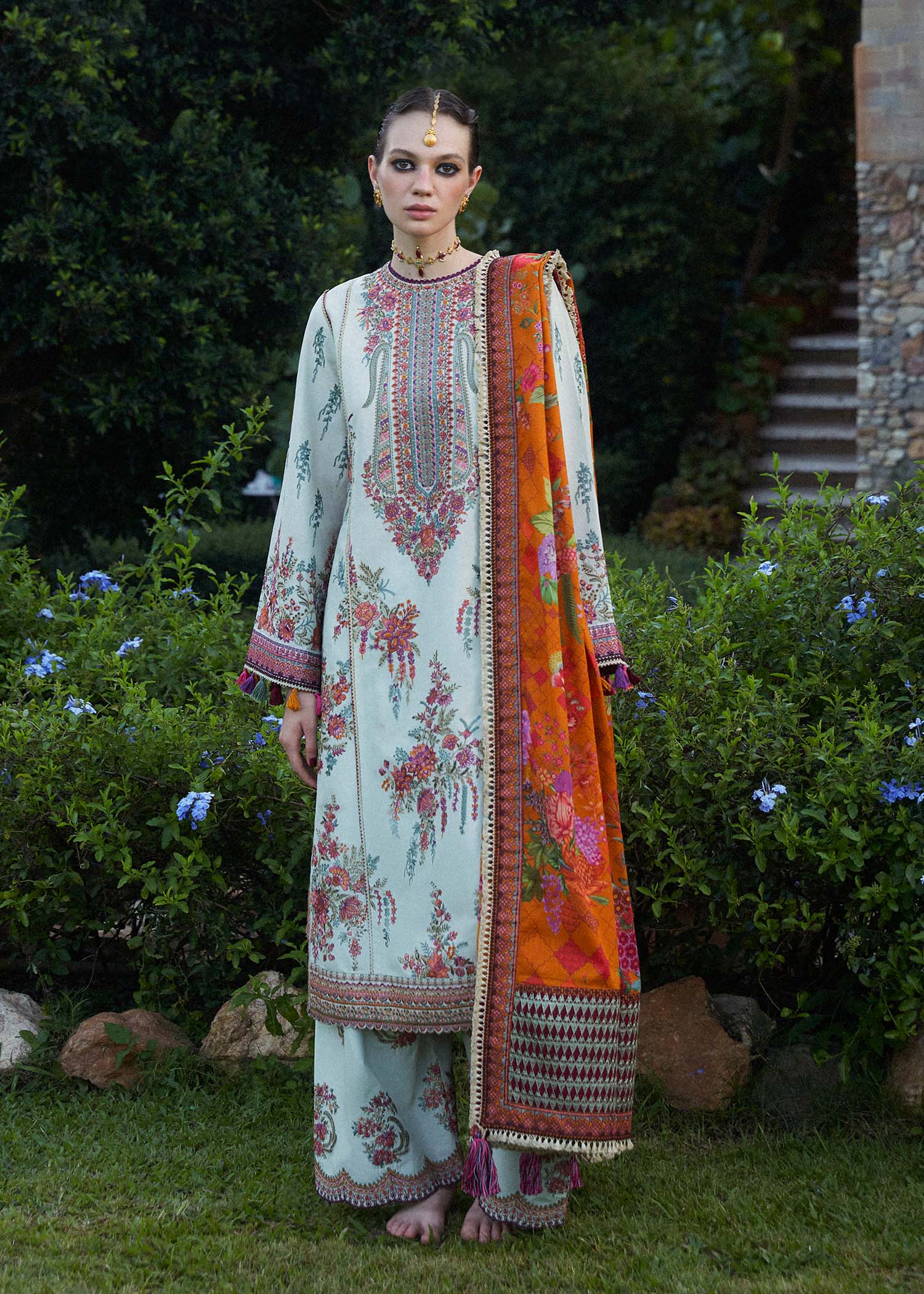 Hussain Rehar | Zaiba-Eid Lawn Collection24 | Sumbul - House Of Hania