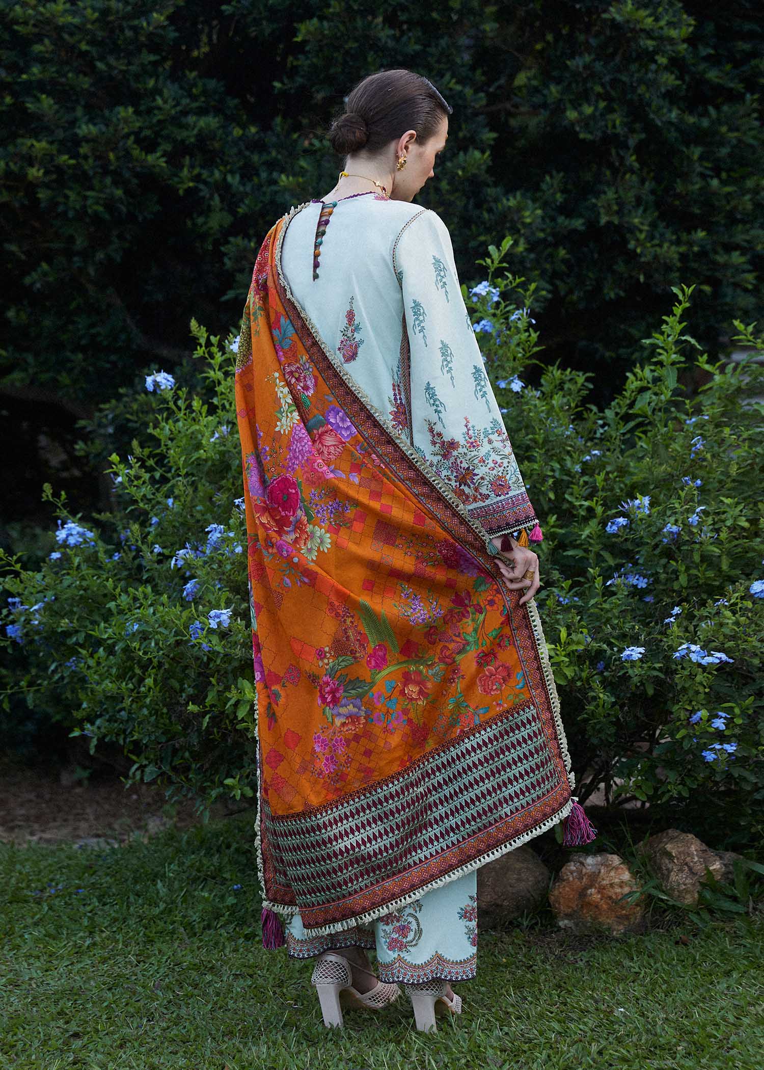 Hussain Rehar | Zaiba-Eid Lawn Collection24 | Sumbul - House Of Hania
