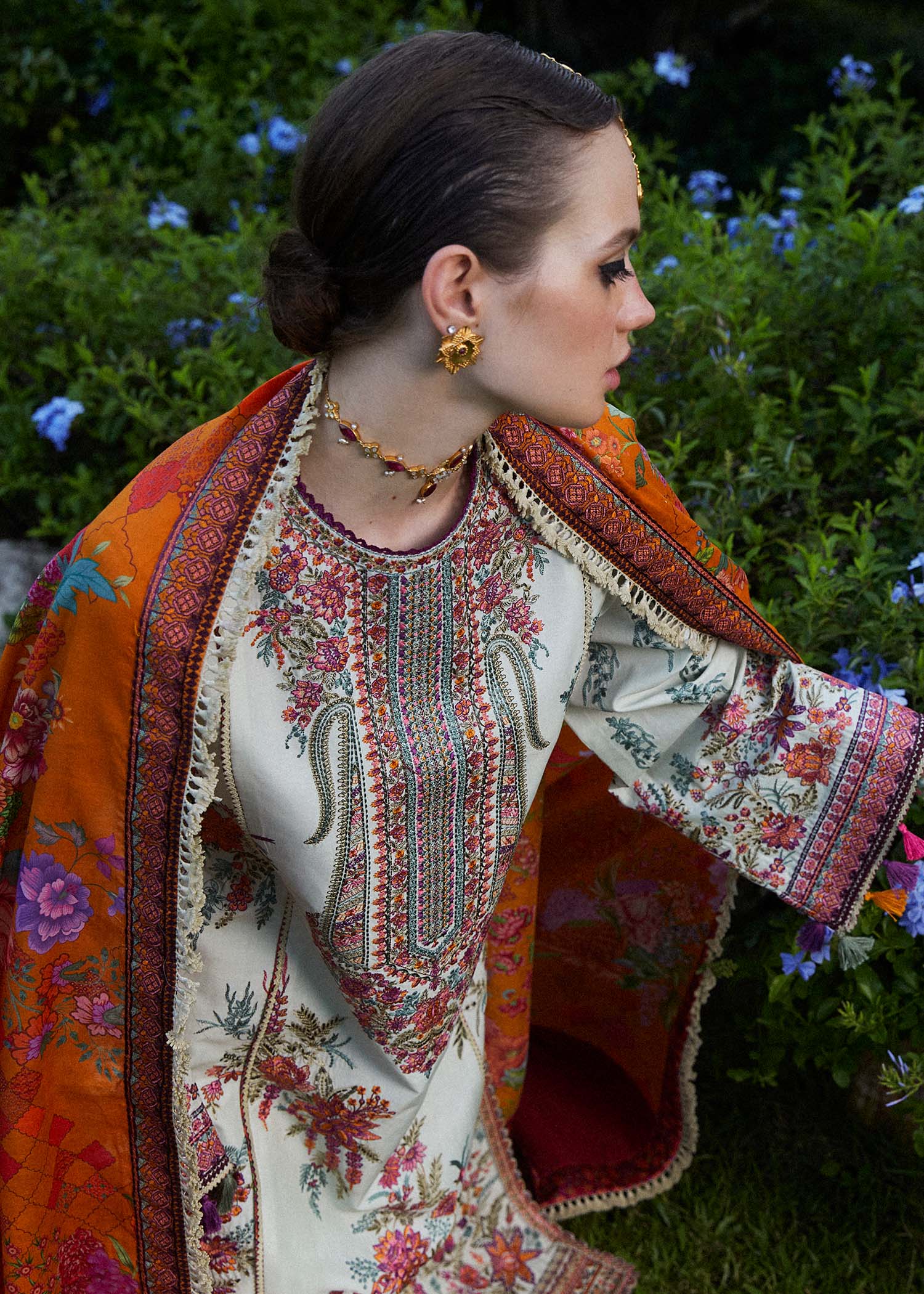 Hussain Rehar | Zaiba-Eid Lawn Collection24 | Sumbul - House Of Hania
