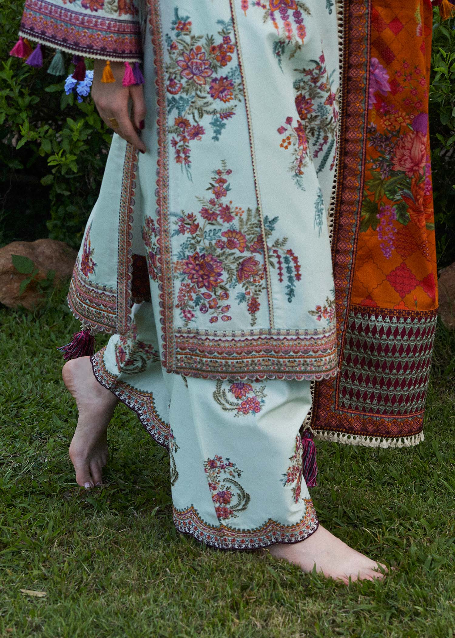 Hussain Rehar | Zaiba-Eid Lawn Collection24 | Sumbul - House Of Hania