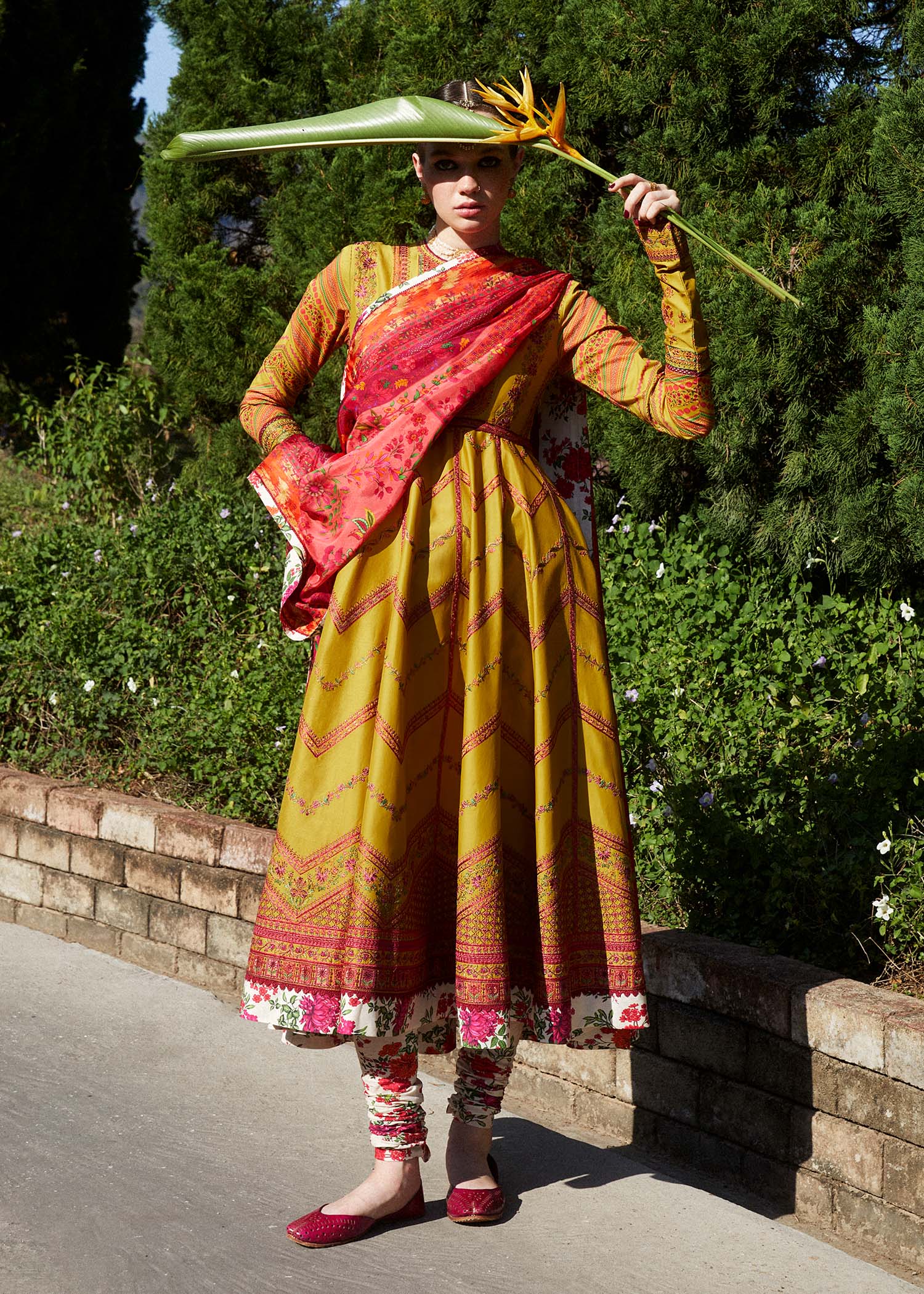 Hussain Rehar | Zaiba-Eid Lawn Collection24 | Sunehri - House Of Hania