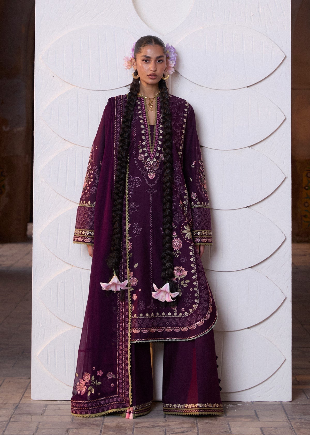 Hussain Rehar | Zan SS26 | Banafsh - House Of Hania