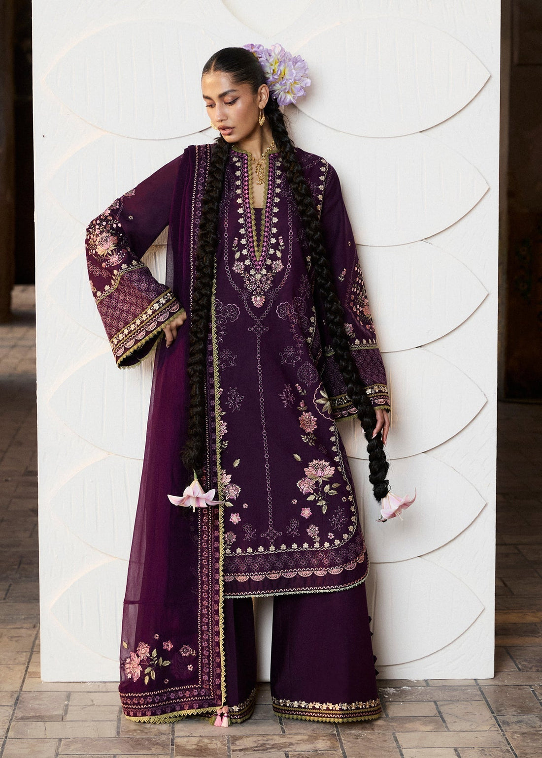 Hussain Rehar | Zan SS26 | Banafsh - House Of Hania