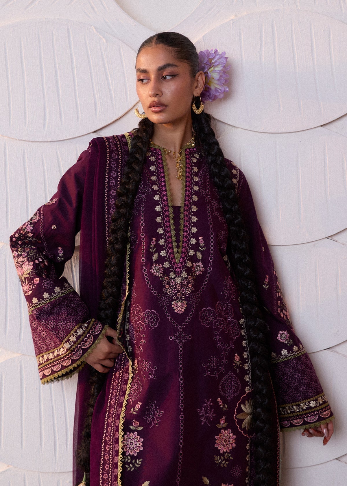 Hussain Rehar | Zan SS26 | Banafsh - House Of Hania