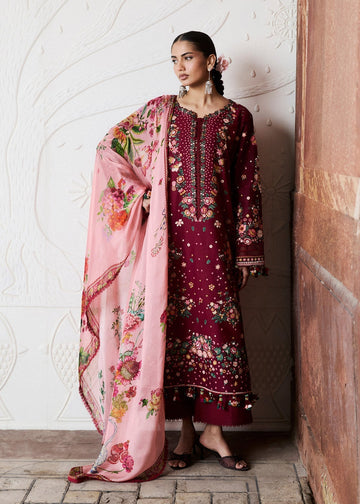 Hussain Rehar | Zan SS26 | Kestane - House Of Hania