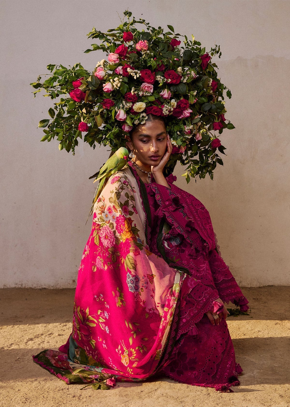 Hussain Rehar | Zan SS26 | Qermez - House Of Hania