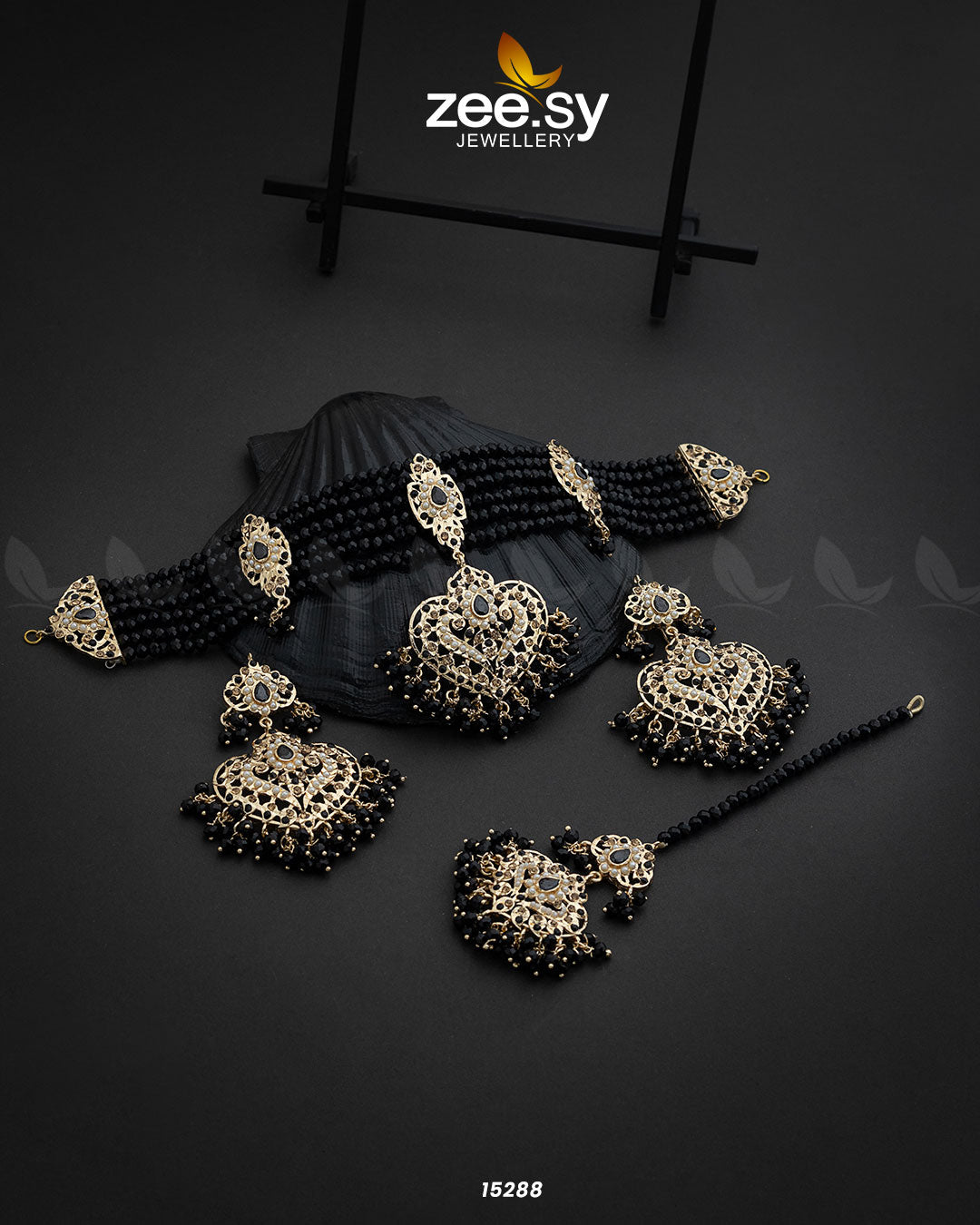 Hyderabadi Guluband Necklace - House Of Hania