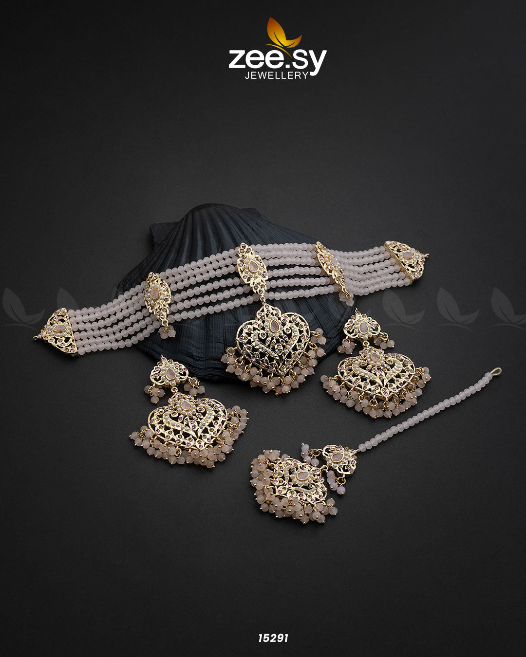 Hyderabadi Guluband Necklace - House Of Hania