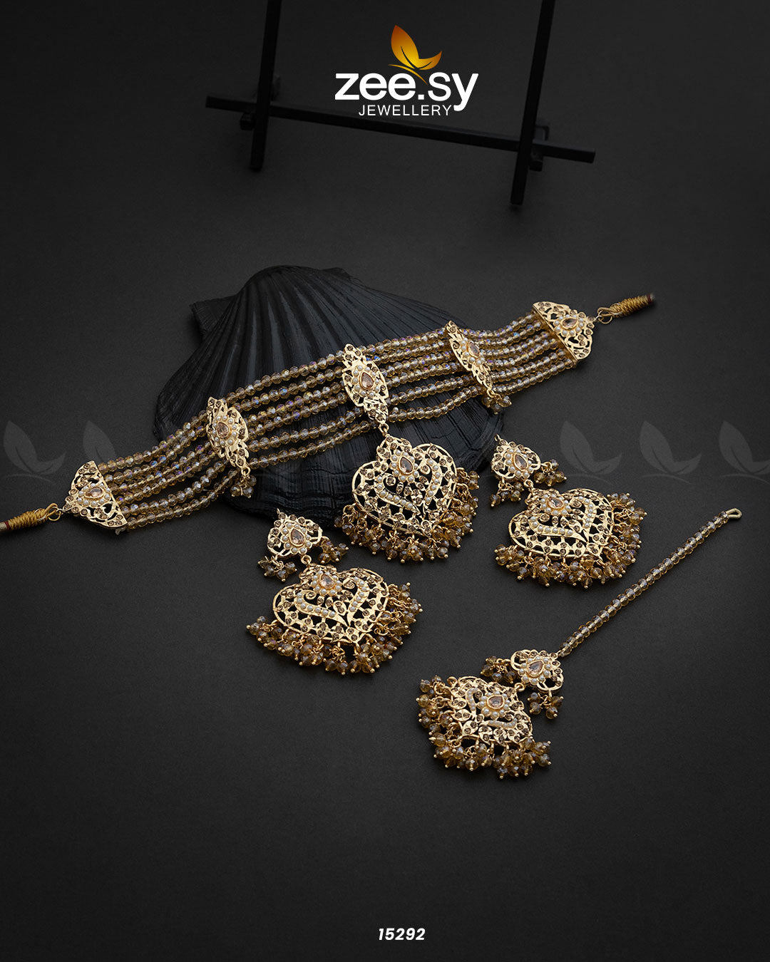 Hyderabadi Guluband Necklace - House Of Hania