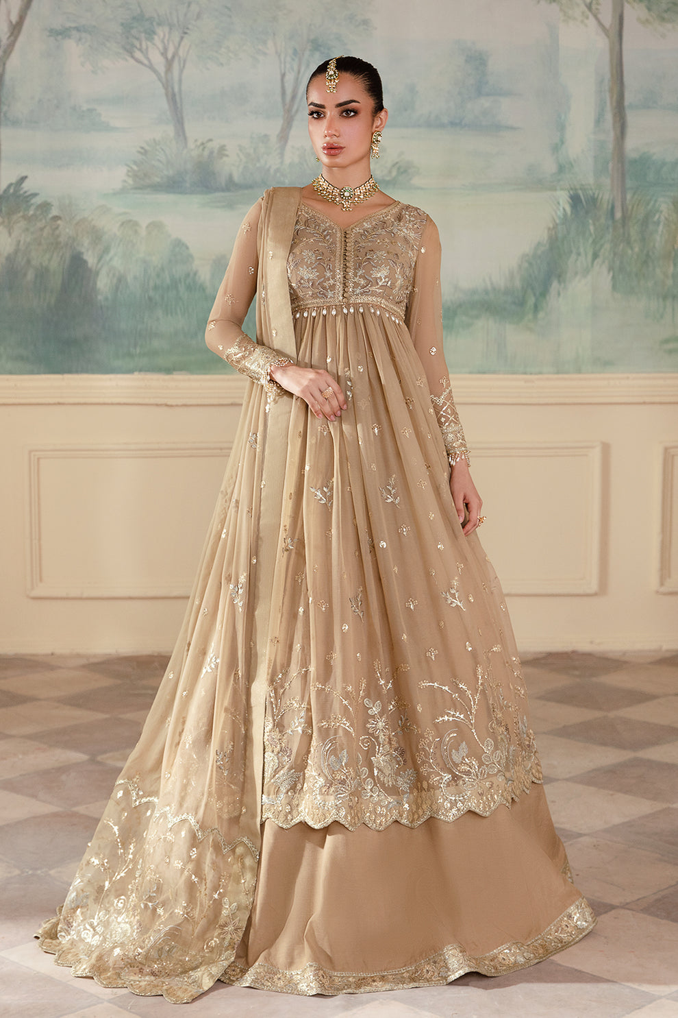 Zarposh | Amirah Collection | Mehru - House Of Anaya