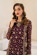 IZNIK Chinon Vol-02 Embroidered Chiffon 3Pc Suit CC-42 - House Of Hania