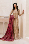 IZNIK Chinon Vol-02 Embroidered Chiffon 3Pc Suit CC-44 - House Of Hania
