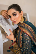 IZNIK Chinon Vol-02 Embroidered Chiffon 3Pc Suit CC-46 - House Of Hania