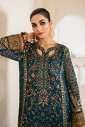 IZNIK Chinon Vol-02 Embroidered Chiffon 3Pc Suit CC-46 - House Of Hania