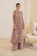 IZNIK Chinon Vol-02 Embroidered Chiffon 3Pc Suit CC-48 - House Of Hania