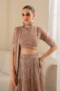 IZNIK Chinon Vol-02 Embroidered Net 3Pc Suit CC-43 - House Of Hania